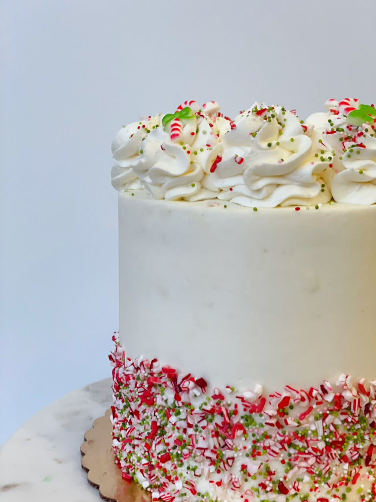 Pink Peppermint Cake