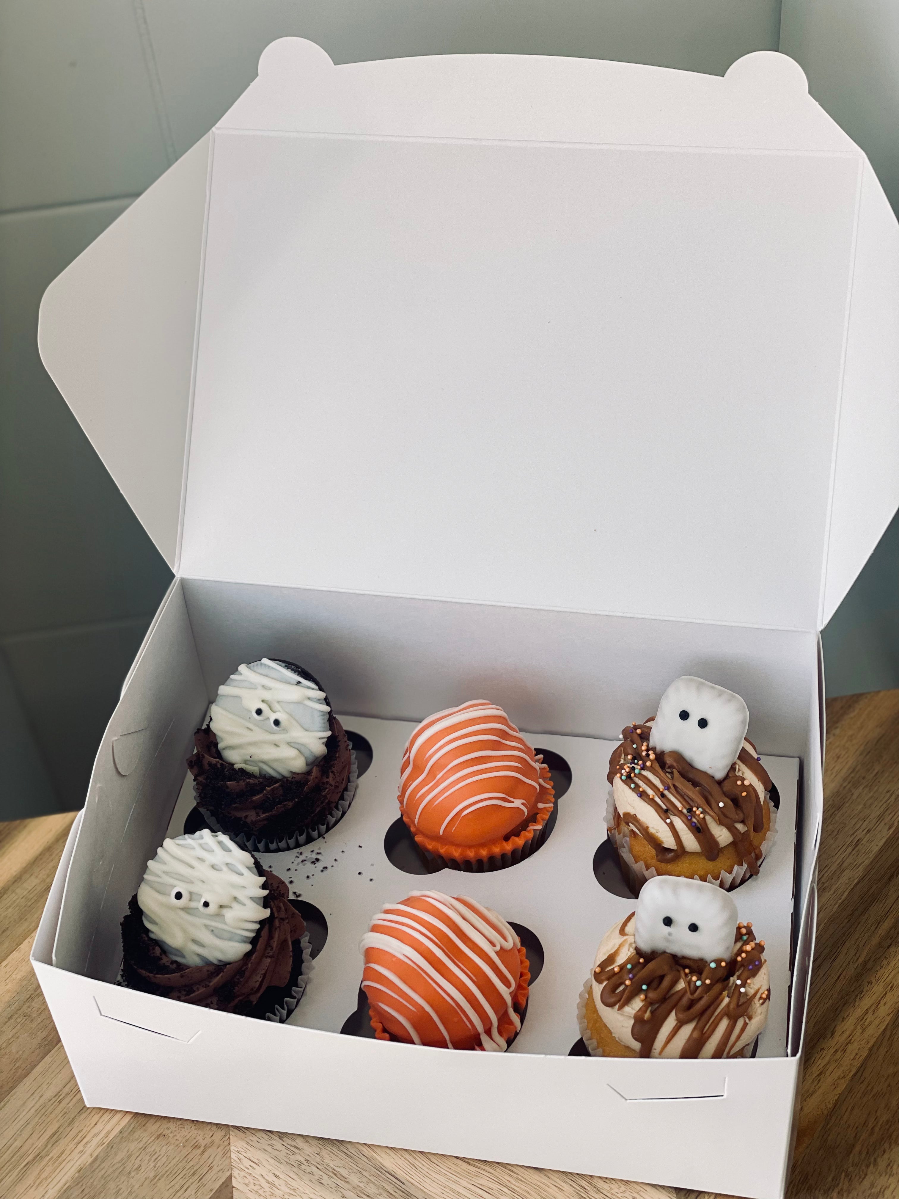 Fall Seasonal Trio Cupcakes
