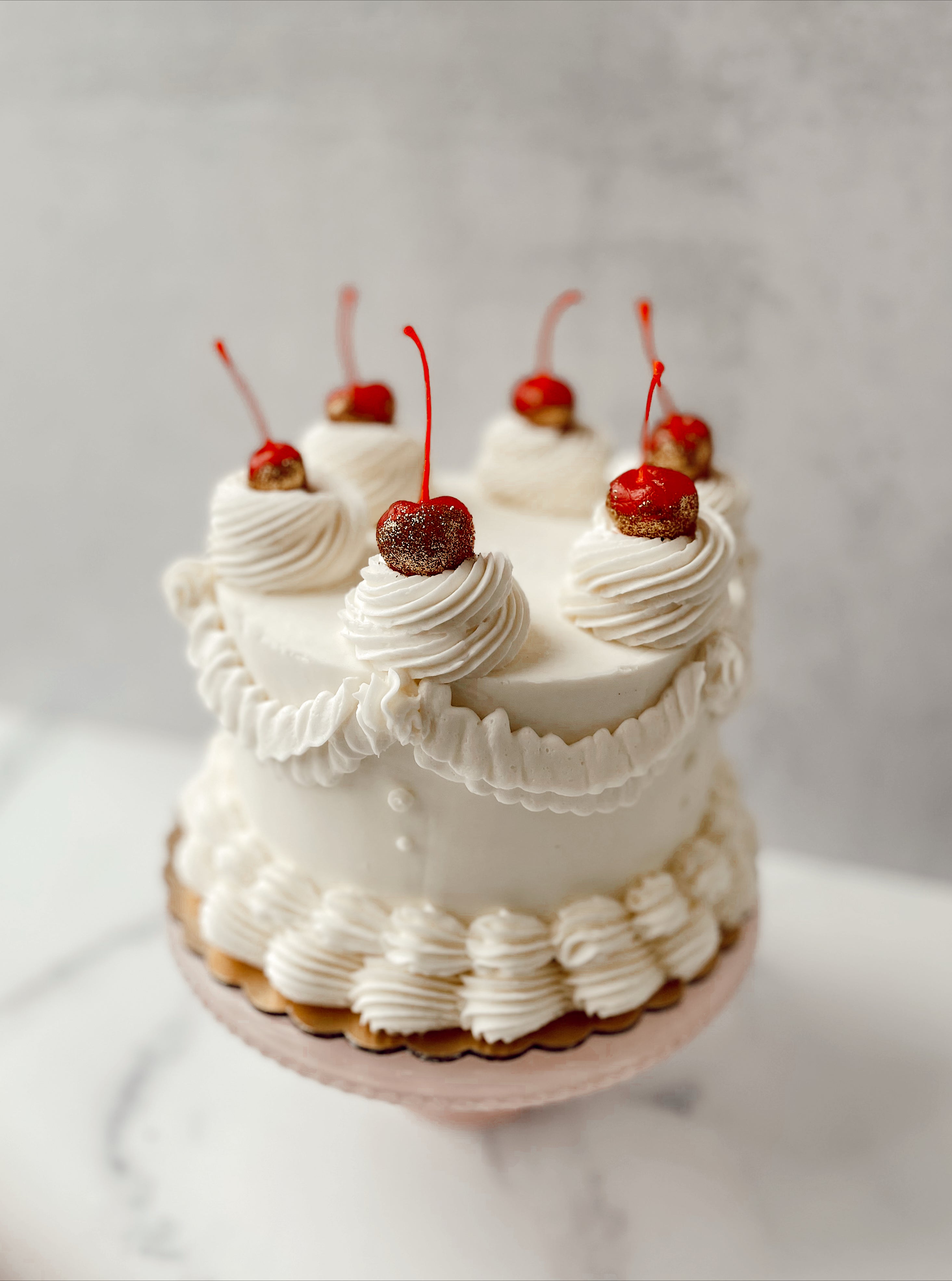 Eloise’s Gilded Cake