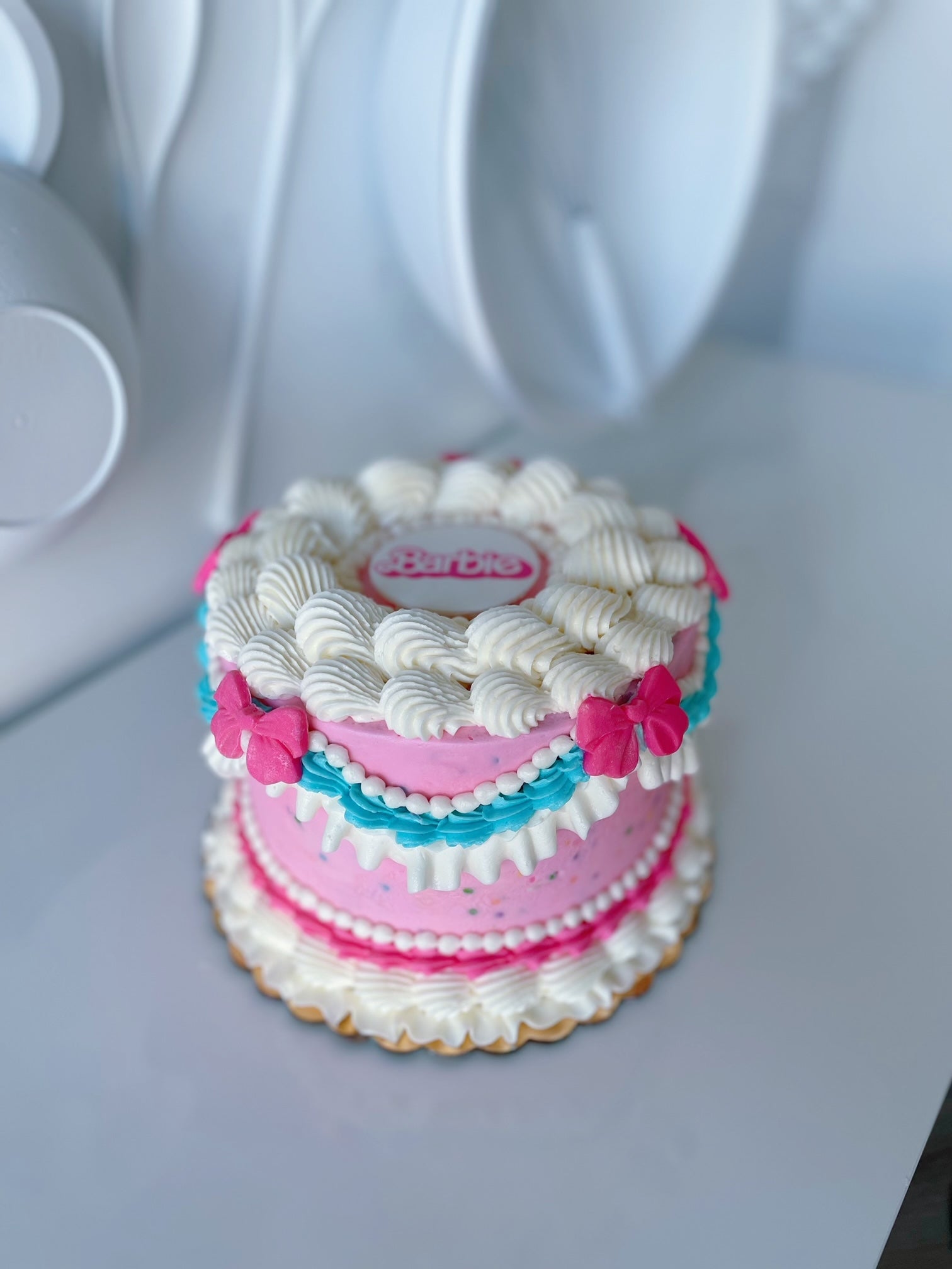 Vintage Barbie Cake