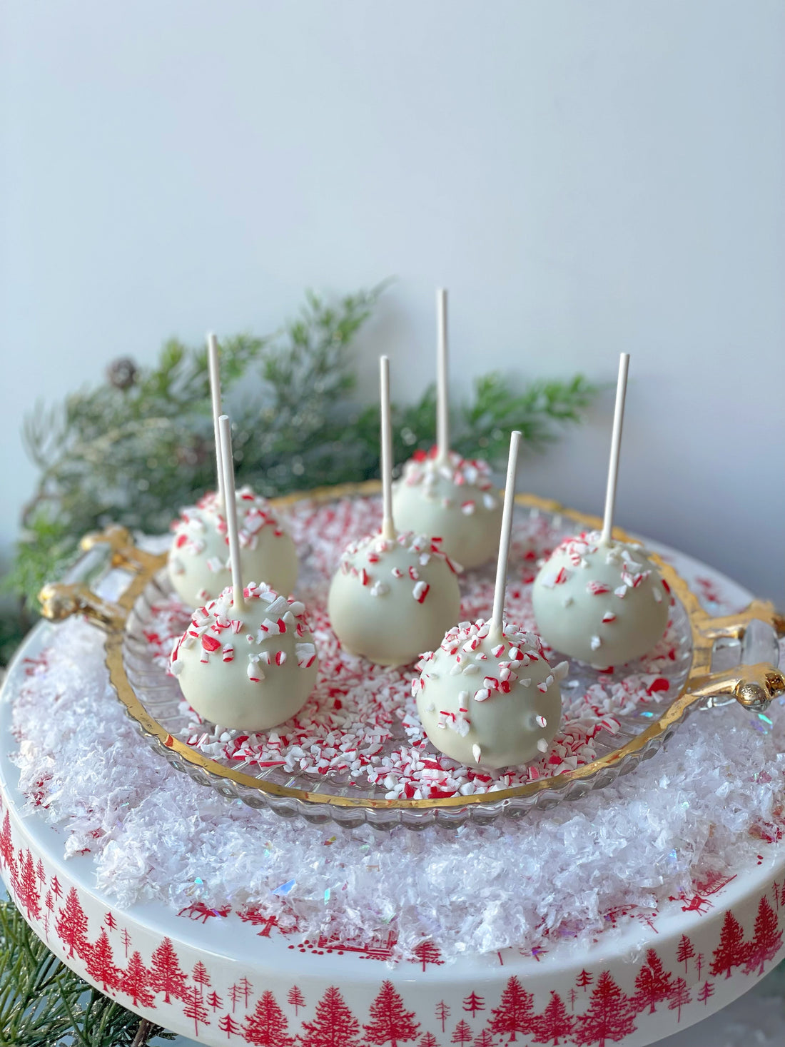 Chocolate Peppermint Cake Pops