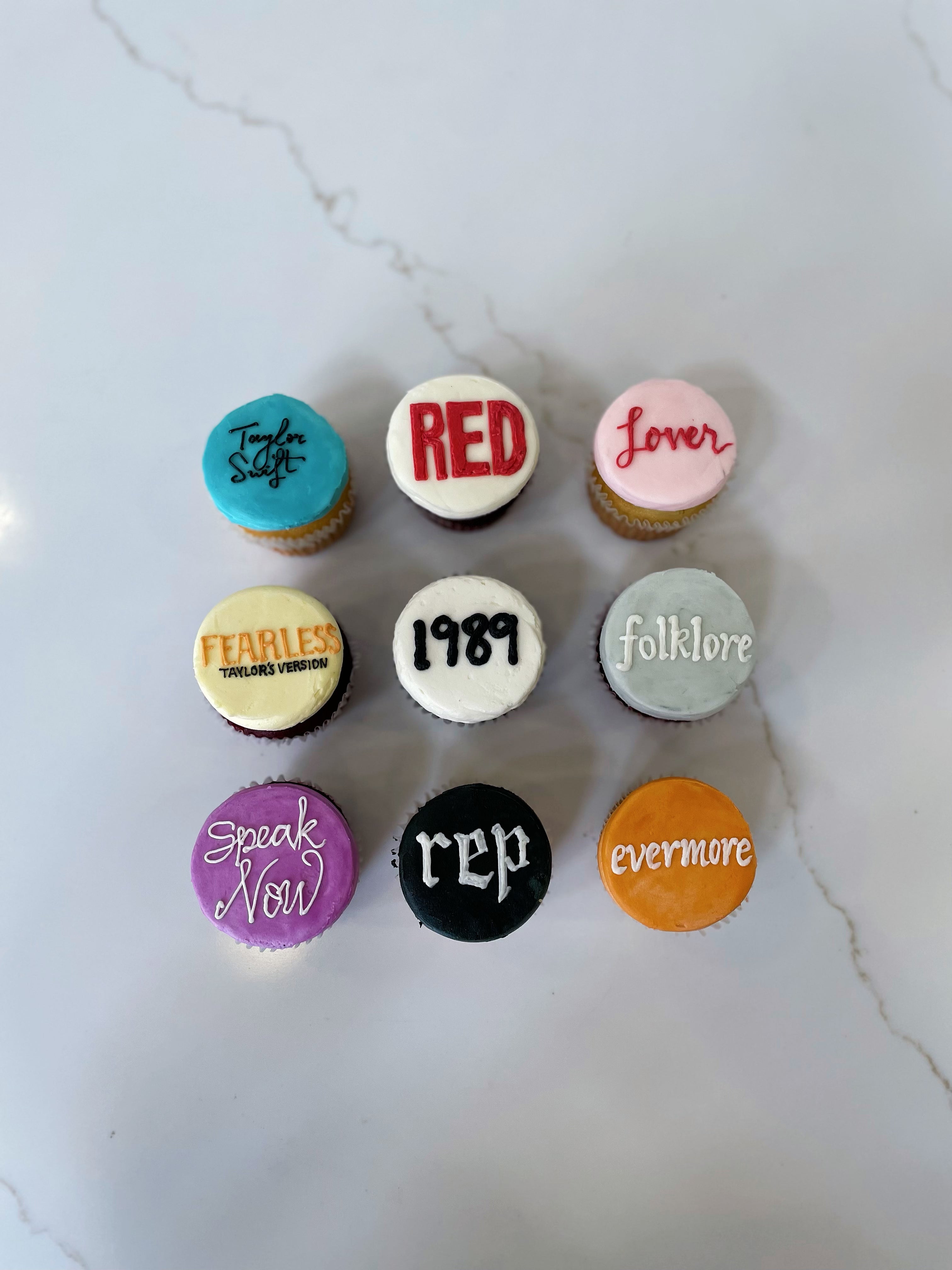 Swifty Era Cupcakes