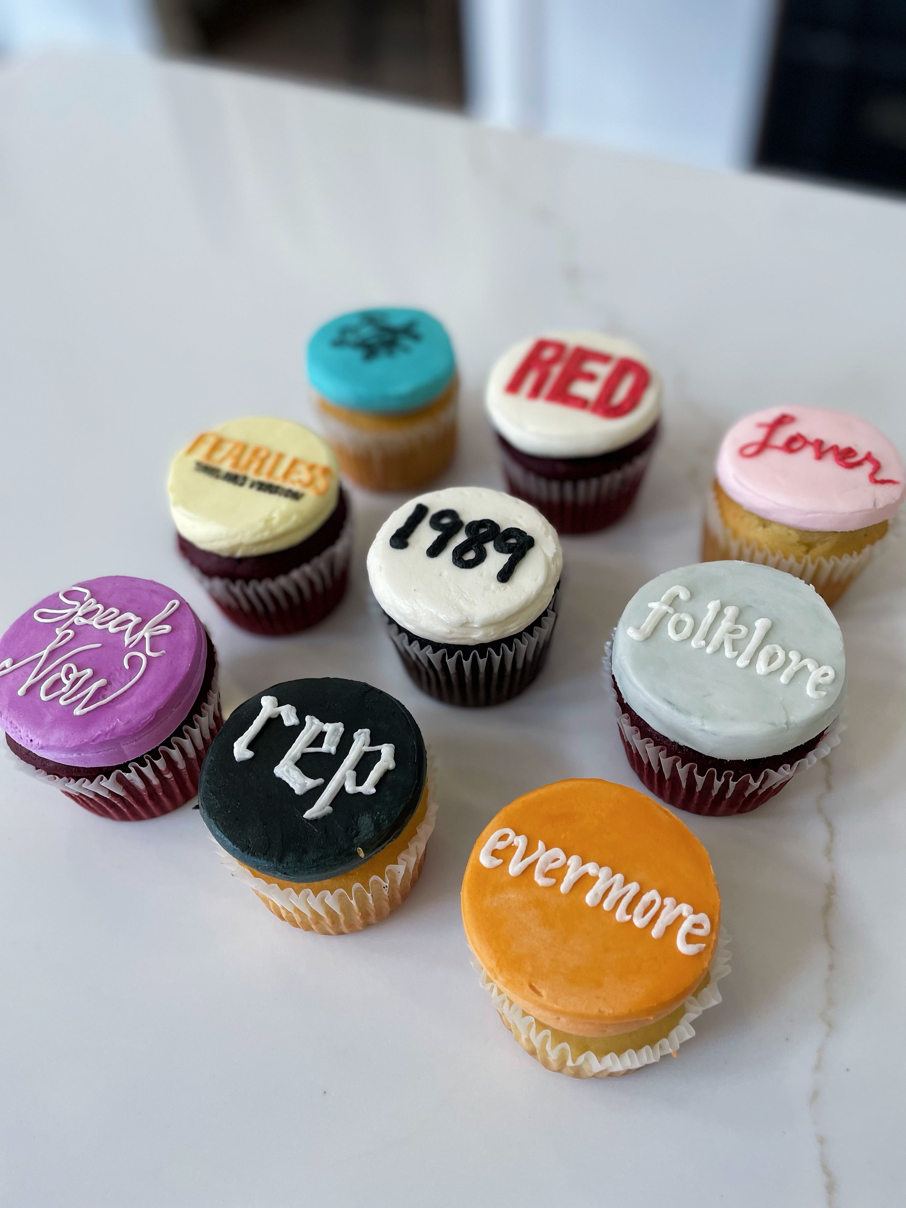 Swifty Era Cupcakes