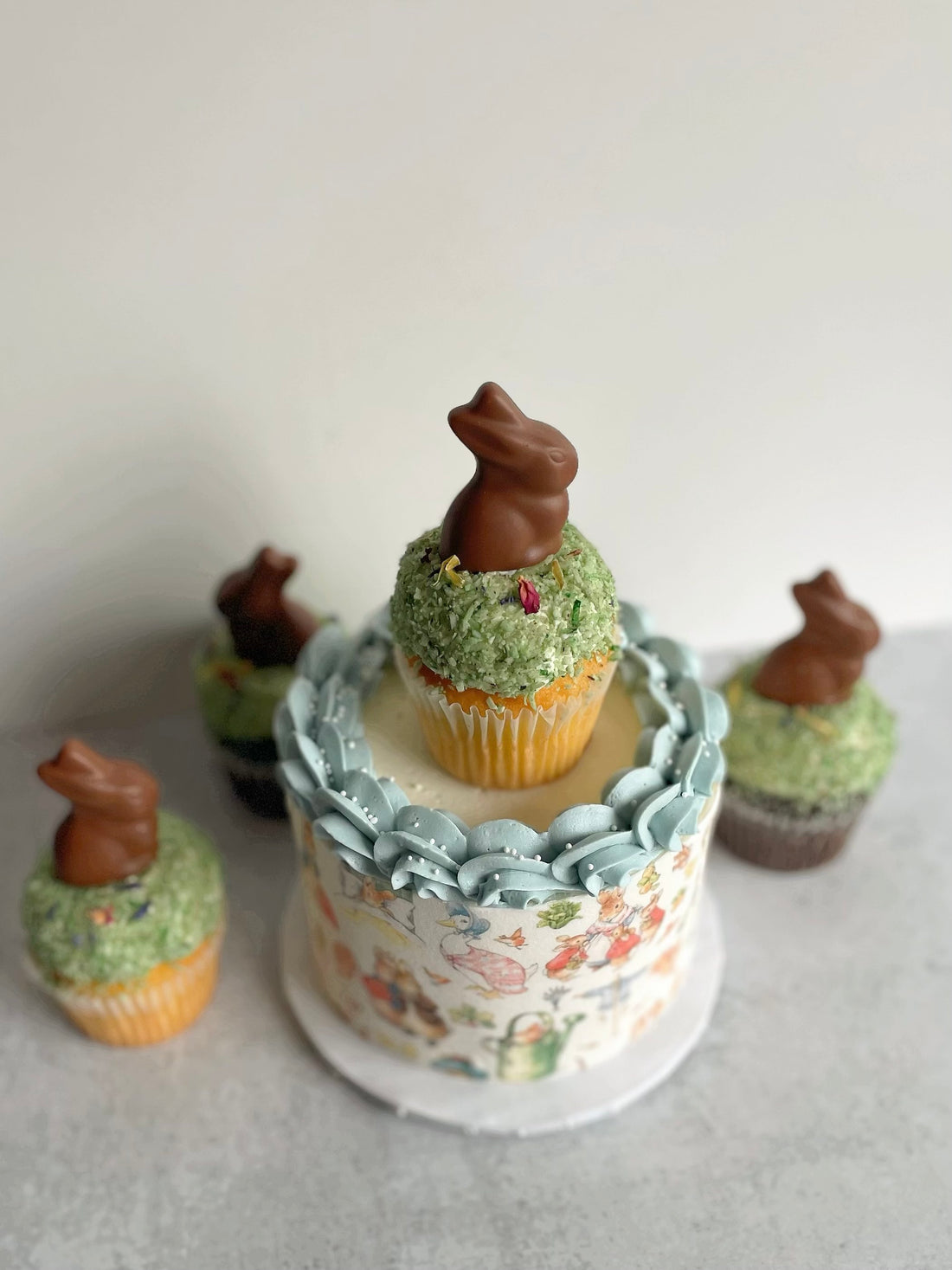 Peter Rabbit Garden Cake