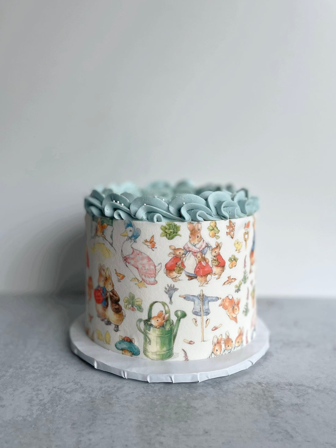 Peter Rabbit Garden Cake