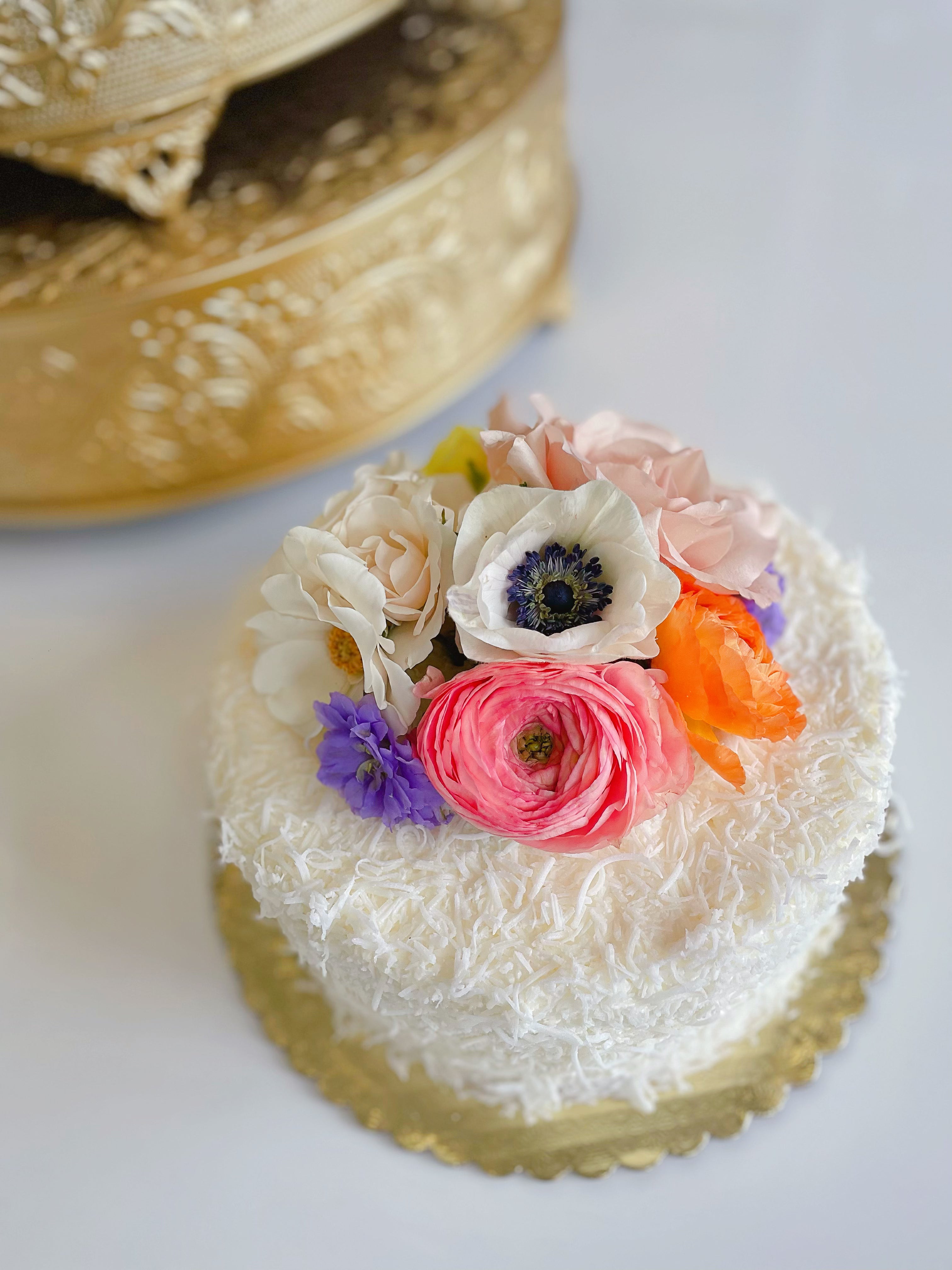 Moist and Fluffy Coconut Cake