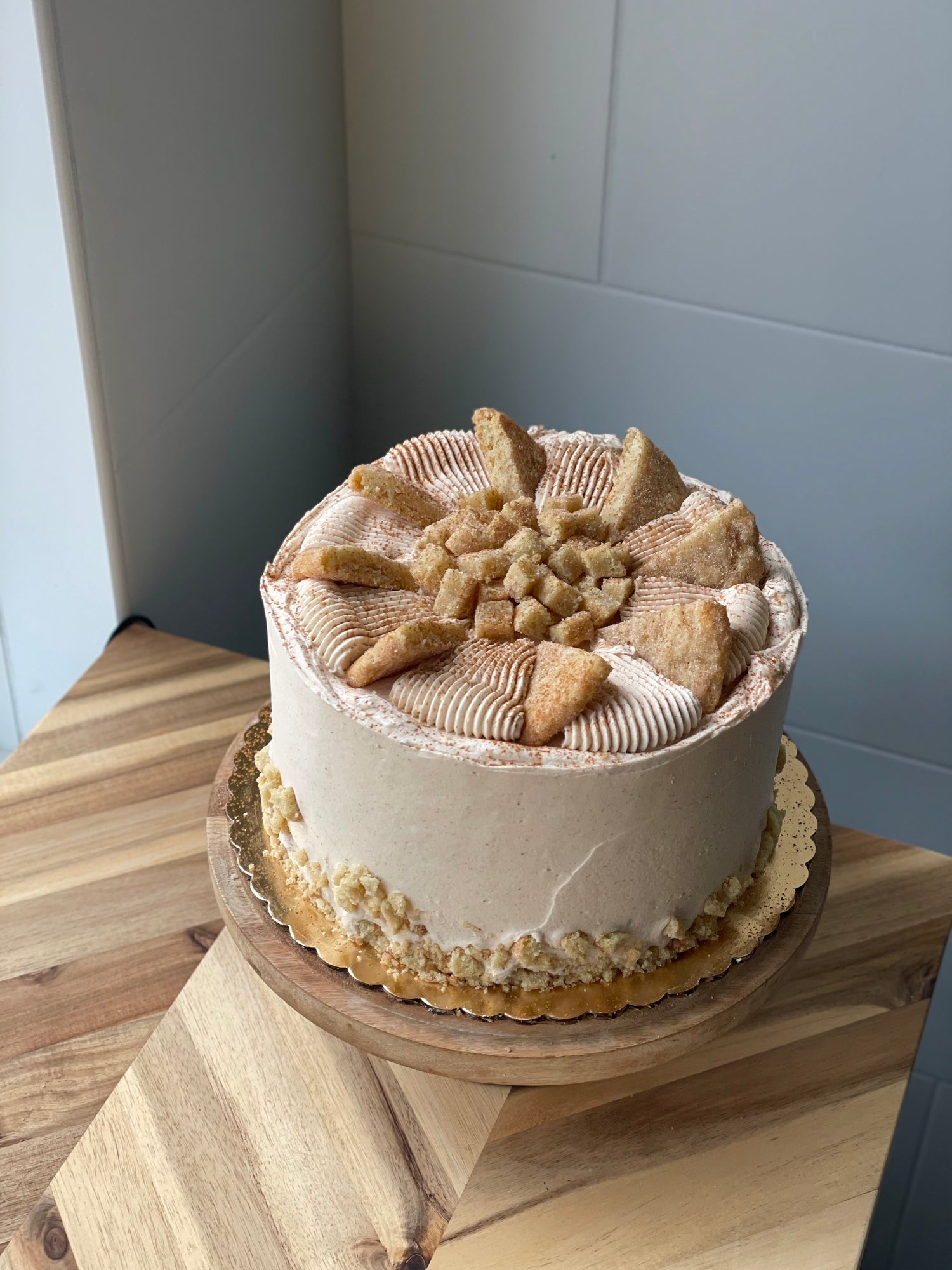 Vanilla Snickerdoodle Cake
