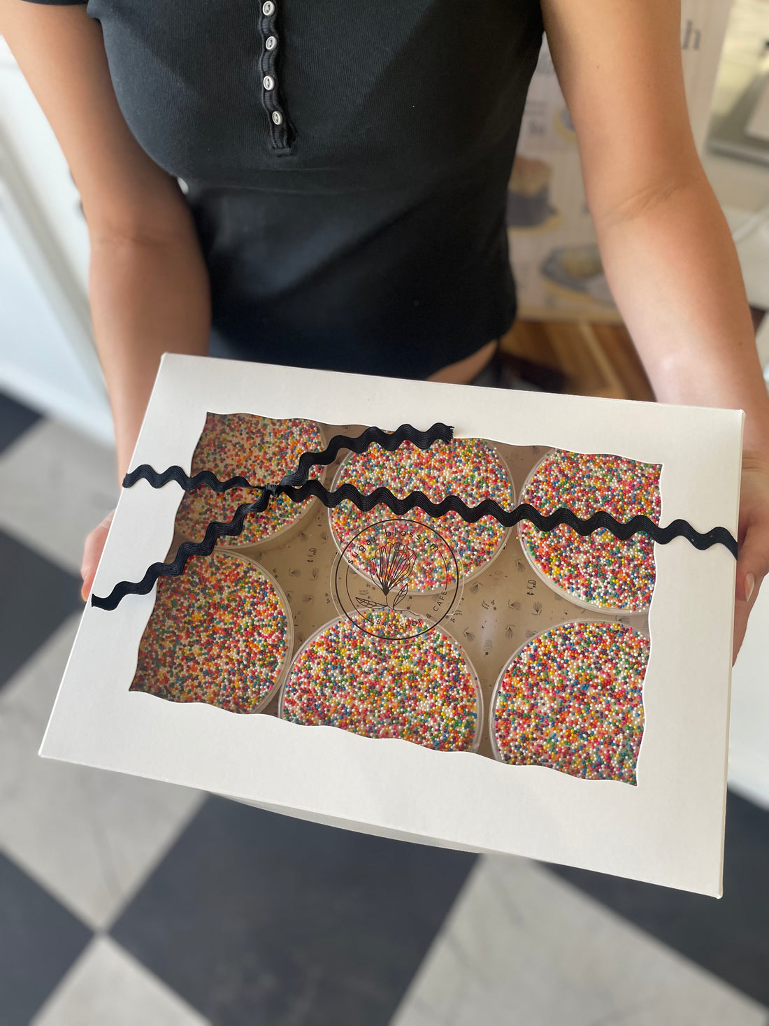Rainbow Sprinkle Cake Cups