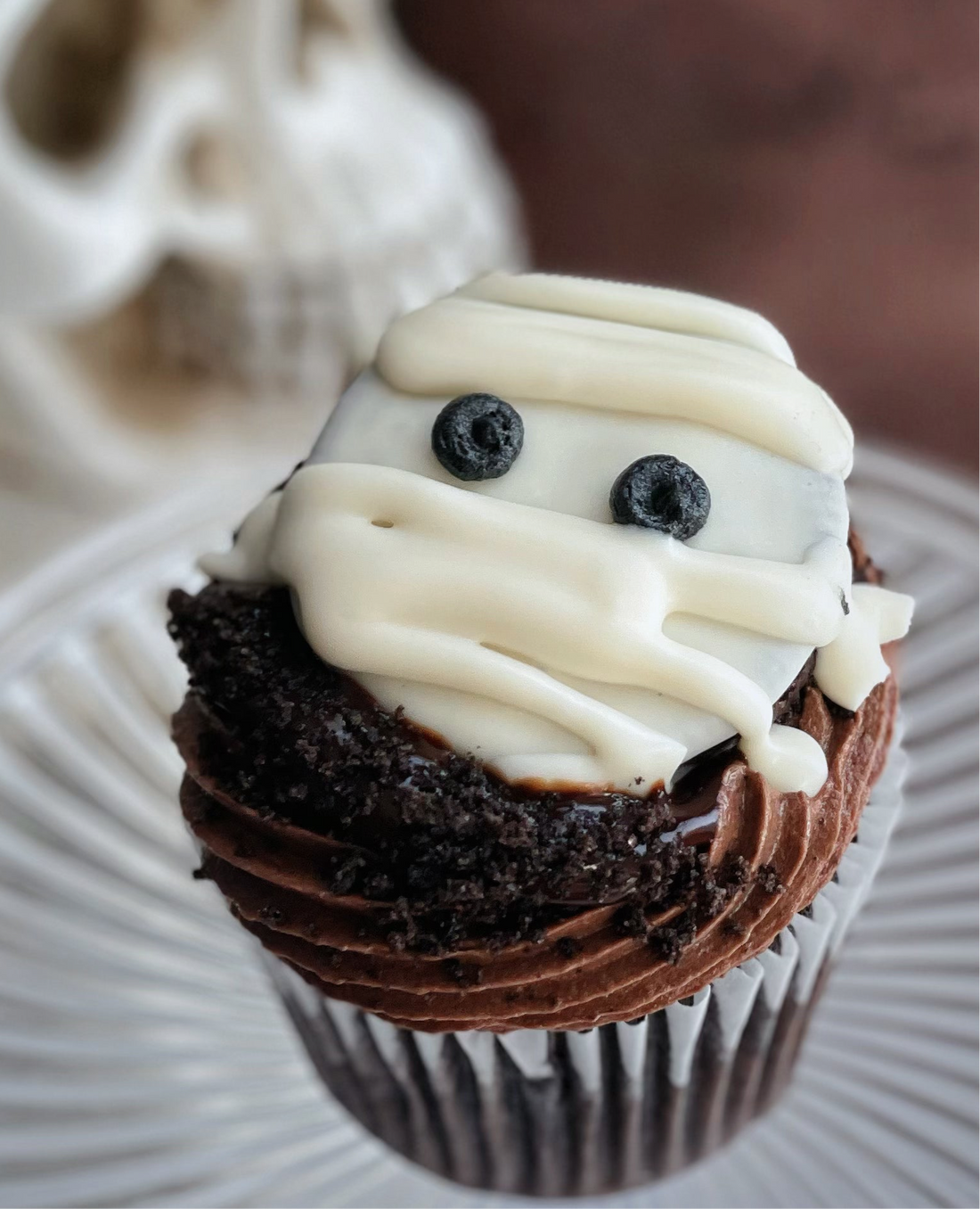 Mummy Mudpie Cupcakes