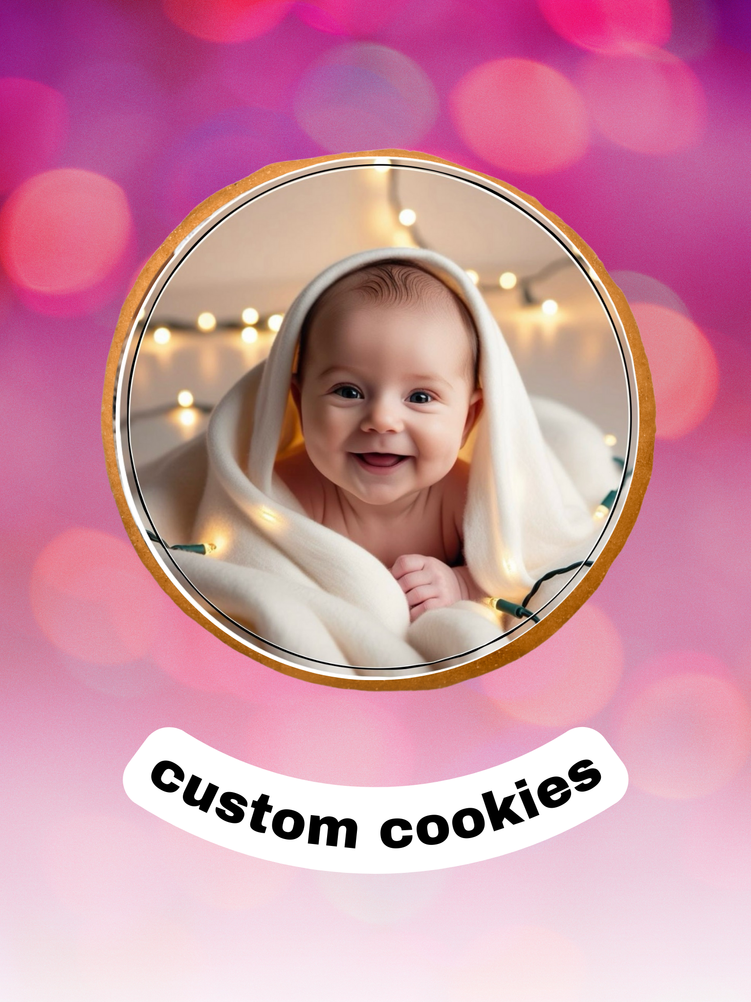 NEW! Custom Photo Cookies