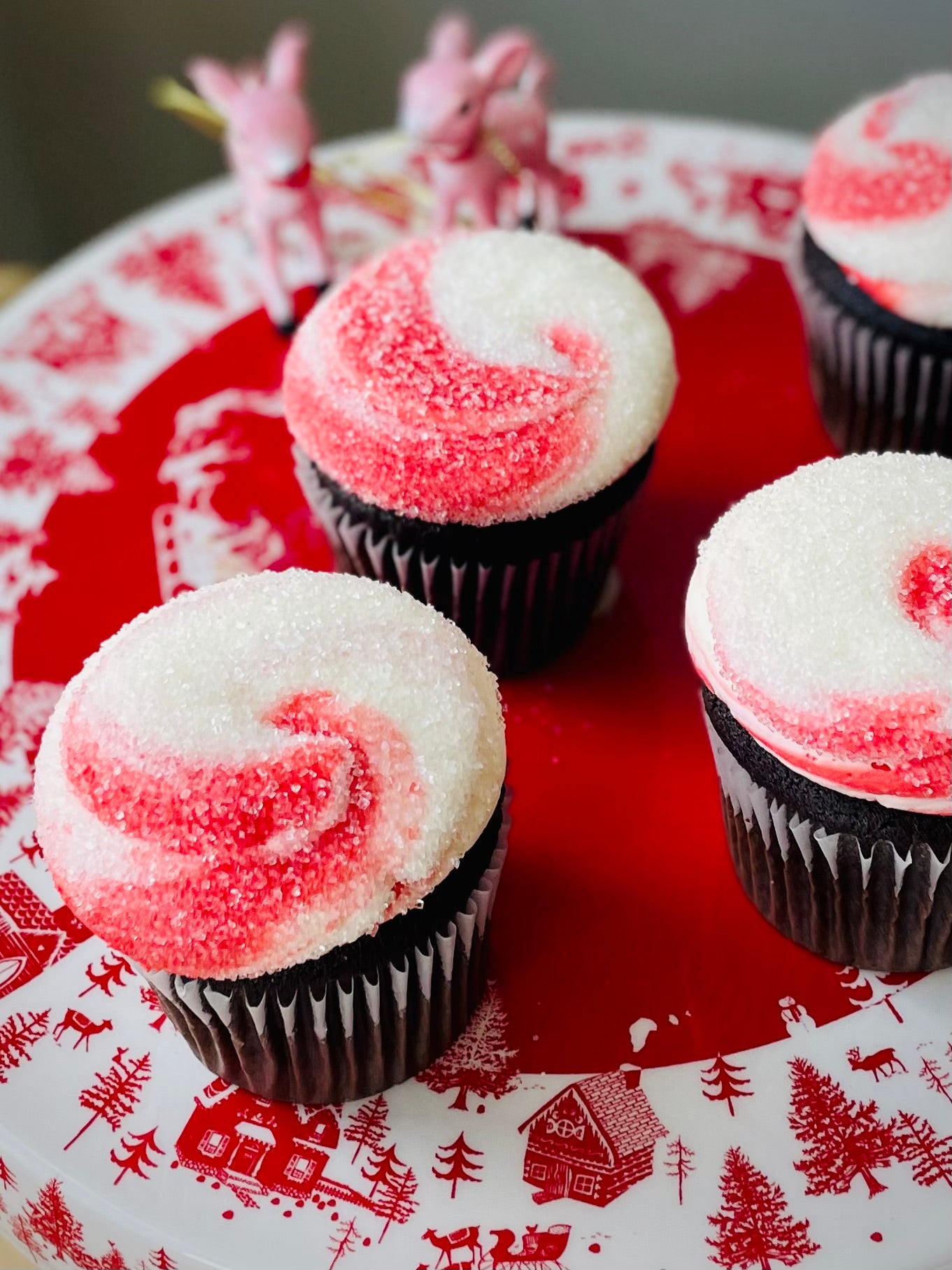 Chocolate Peppermint Cupcakes