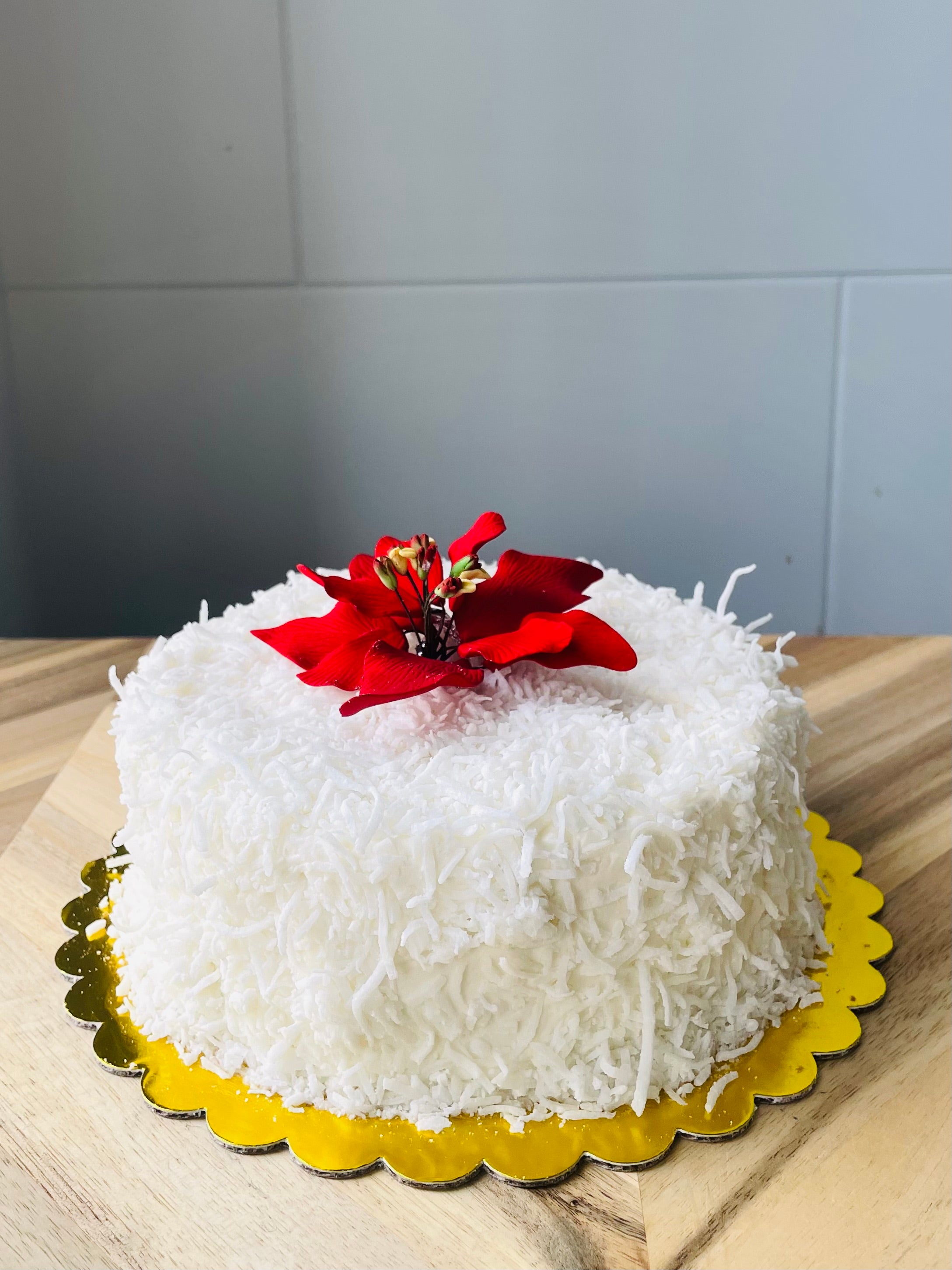 Christmas Coconut Cake