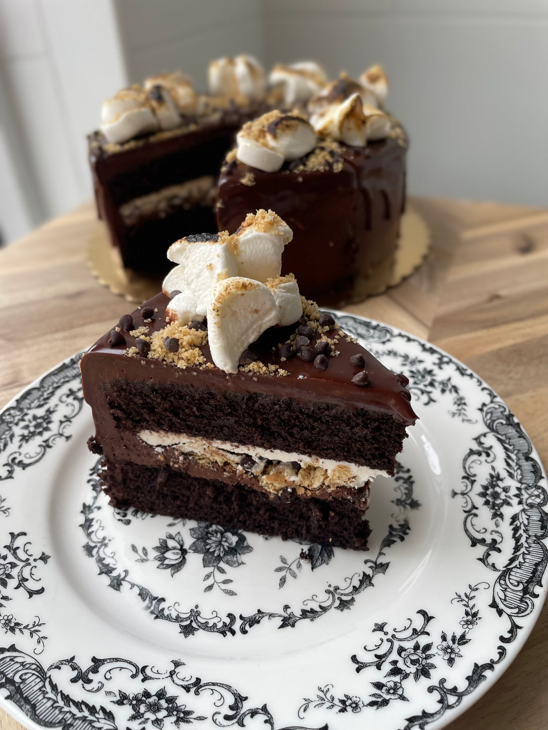 Summer S’mores Cake