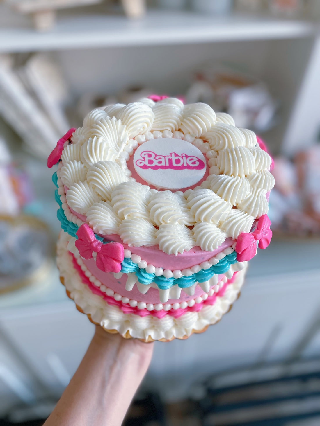 Vintage Barbie Cake