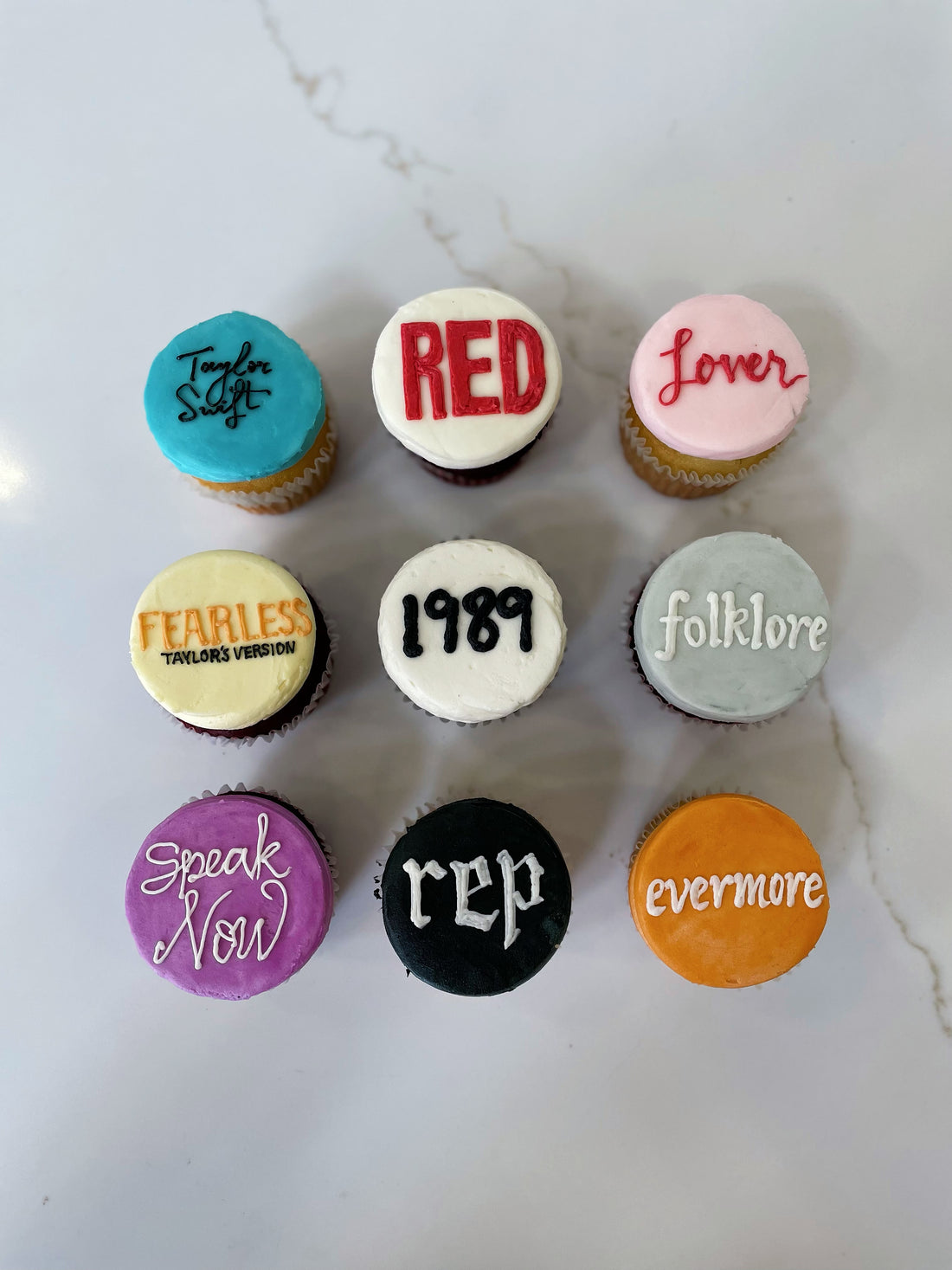 Swifty Era Cupcakes
