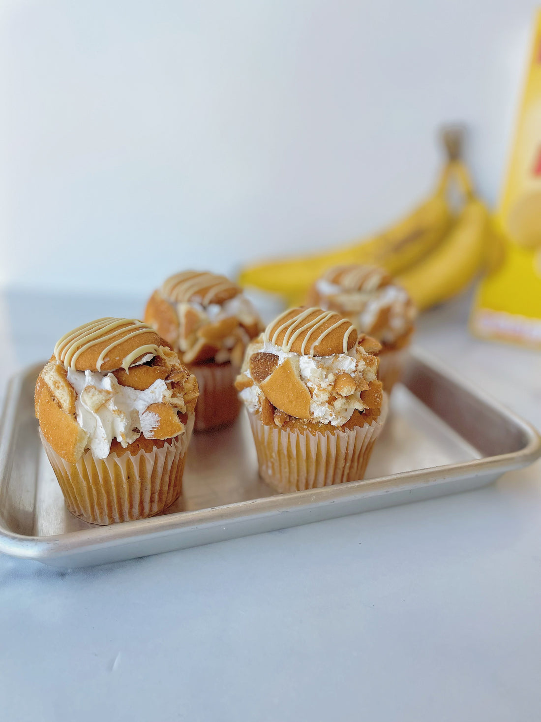 Banana Pudding Cupcake