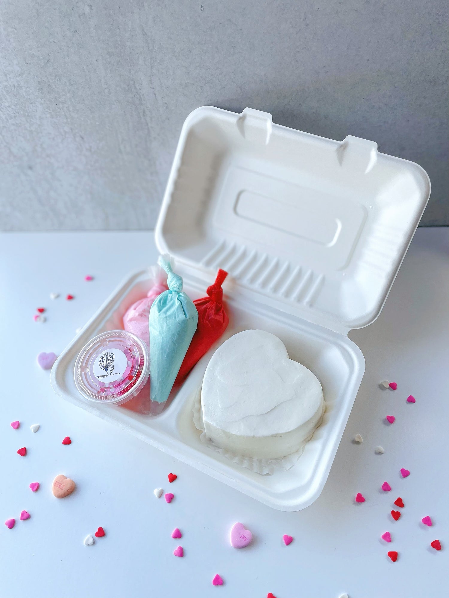 DIY Heart Cake