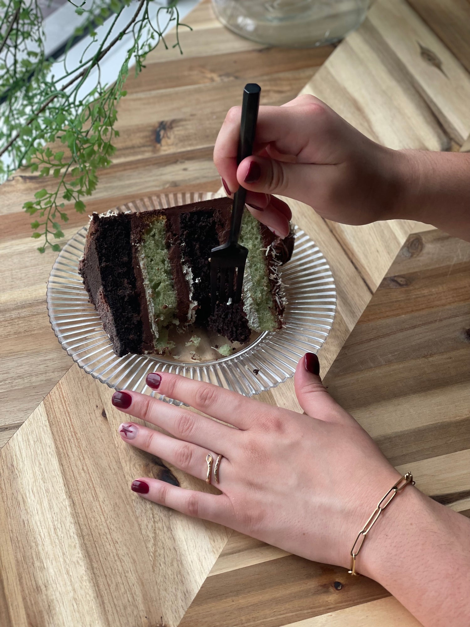 Dubai Chocolate Cake