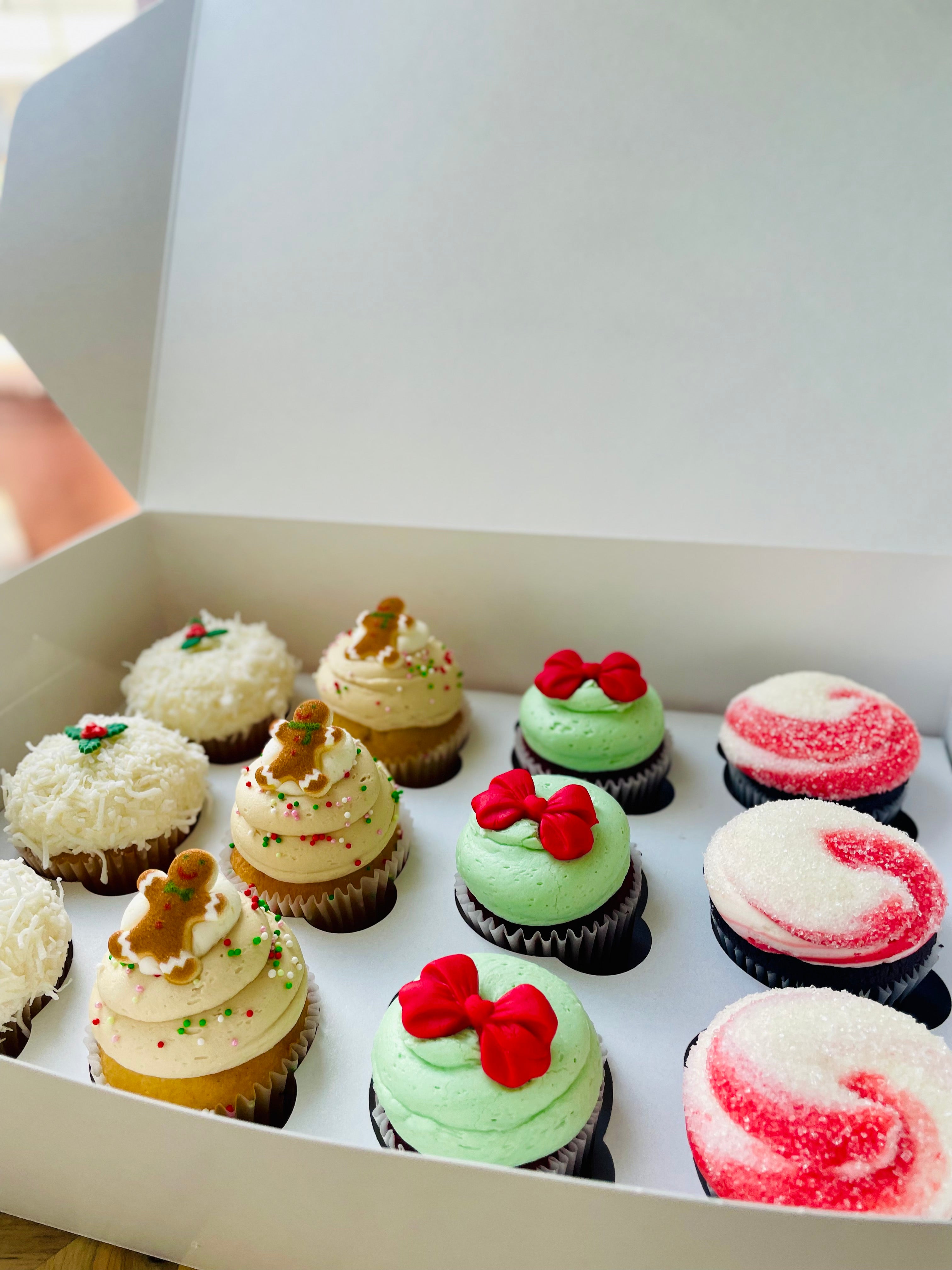 Christmas Cupcake Assortment