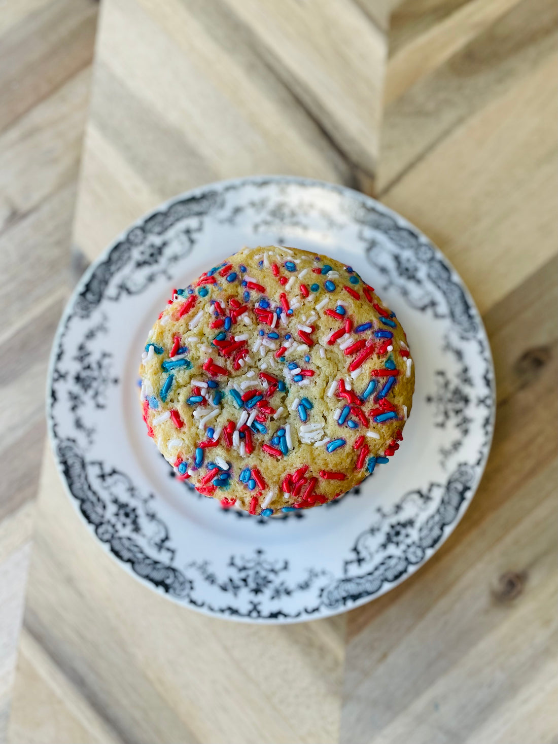 Americana Sprinkle Cookies