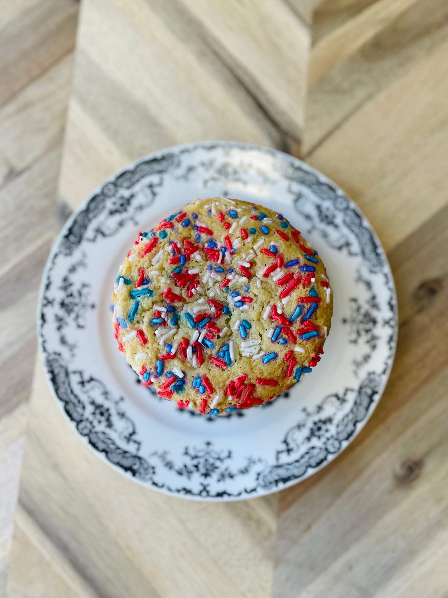 Americana Sprinkle Cookies