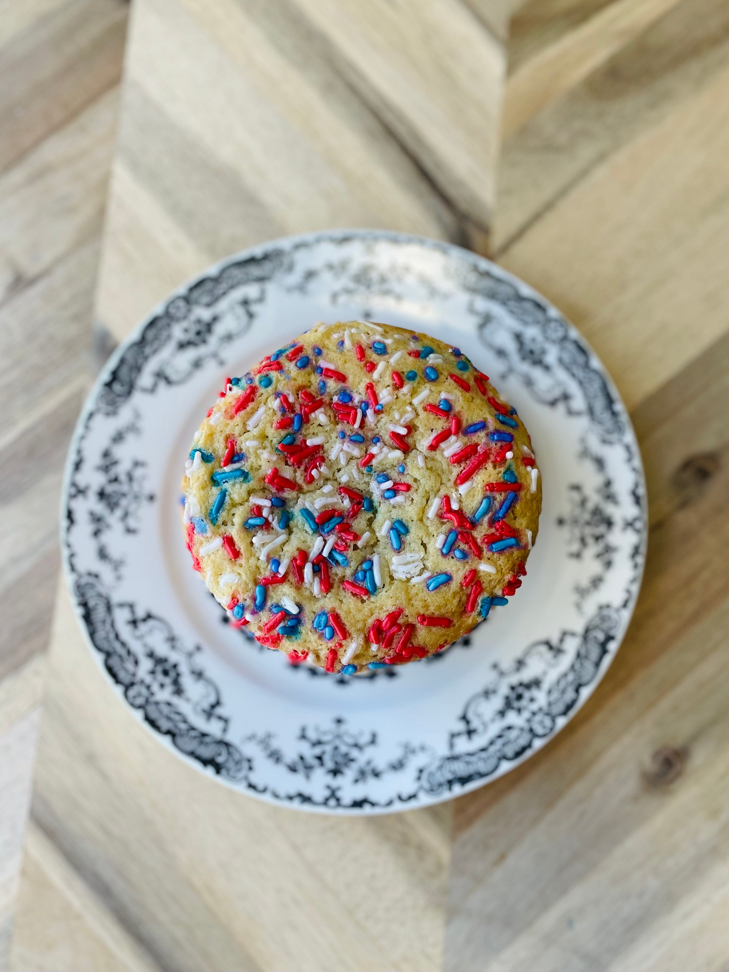 Americana Sprinkle Cookies