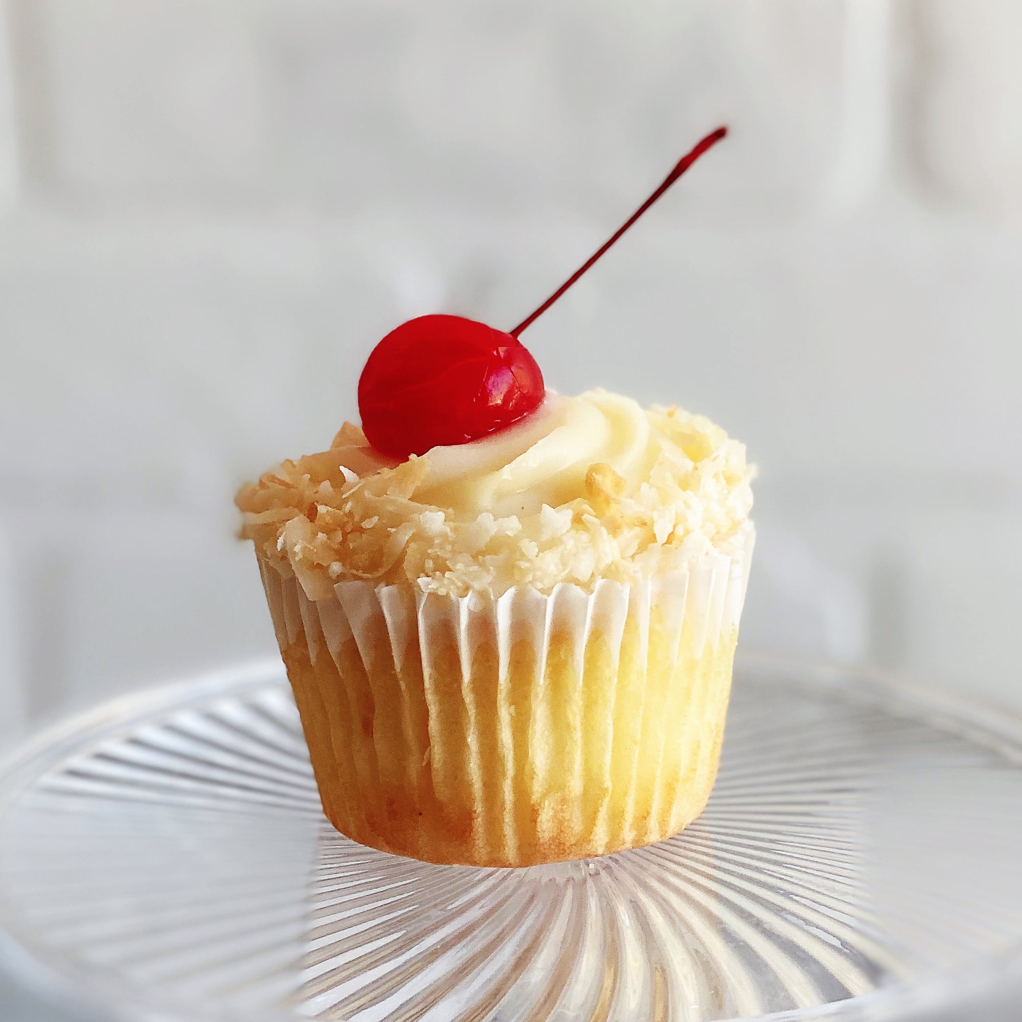 Piña Colada Cupcake